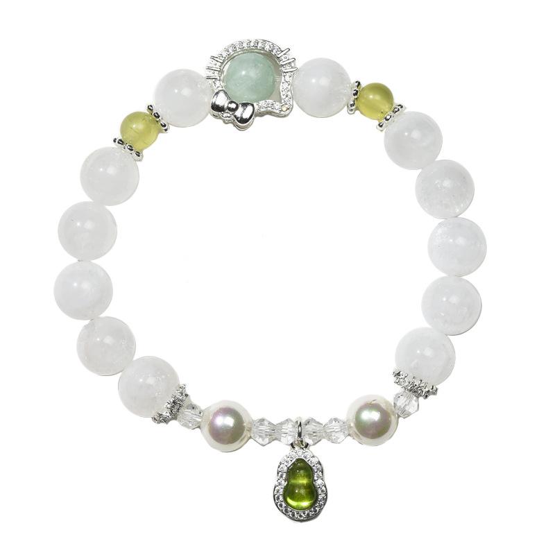 Assorted gemstone beads