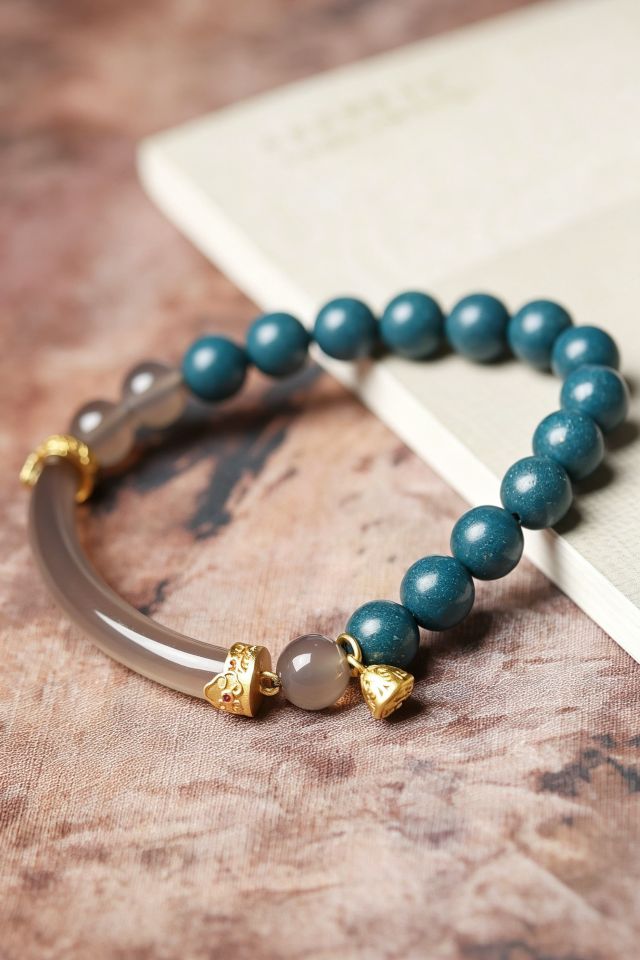 Blue Medicine Buddha Aroma Bracelet for Serenity