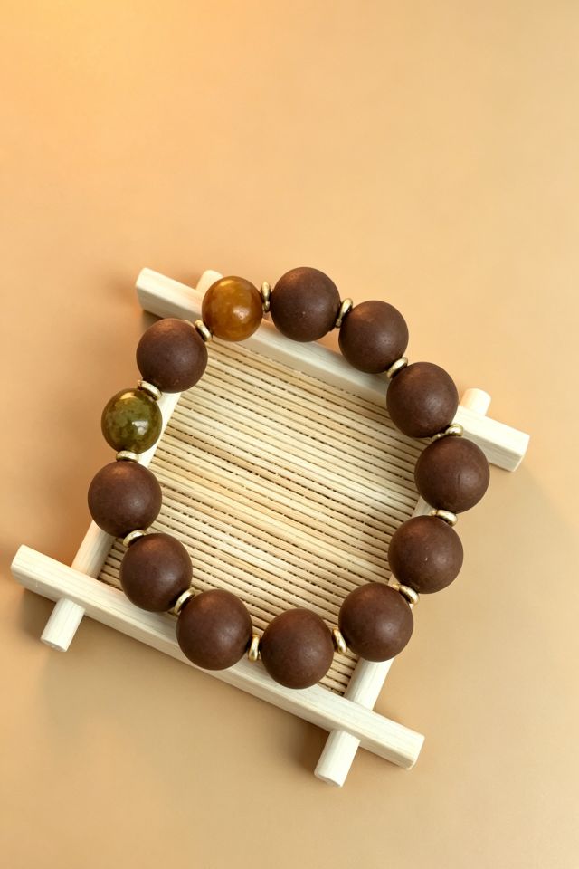 Bozhou Aroma Bead Bracelet for Eastern Wellness - Image 3