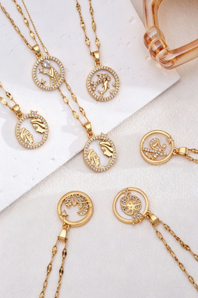 Zodiac Star Necklace for Trendy Minimalist Style - Image 2