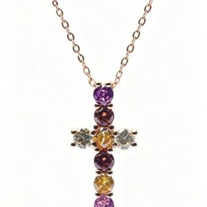 Minimalist 316L Stainless Steel Cross Necklace