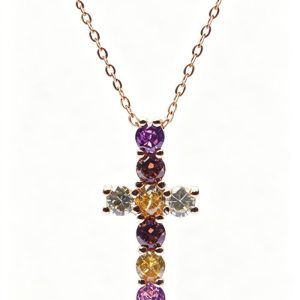 Minimalist 316L Stainless Steel Cross Necklace