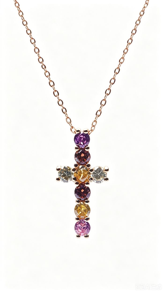 Minimalist 316L Stainless Steel Cross Necklace