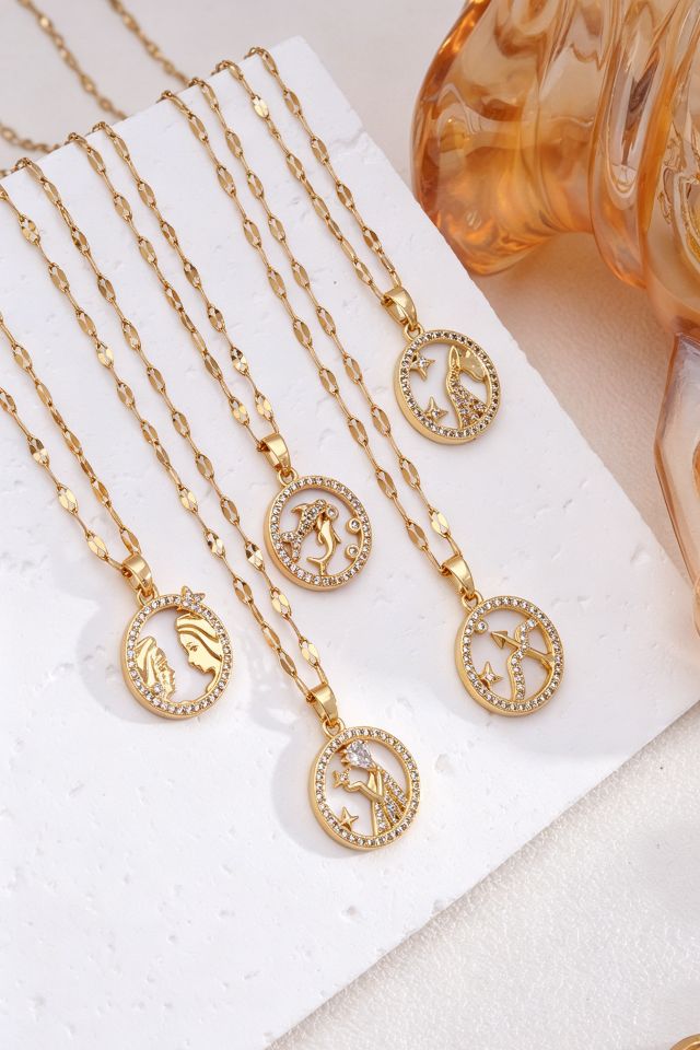 Zodiac Star Necklace for Trendy Minimalist Style - Image 4