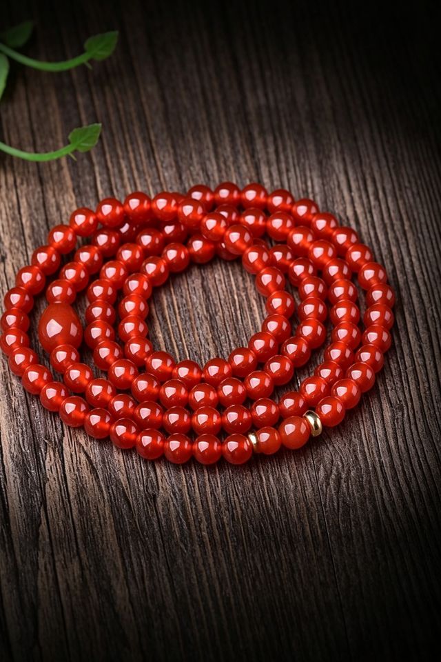 Red Agate Zodiac Guardian Bracelet - Image 2