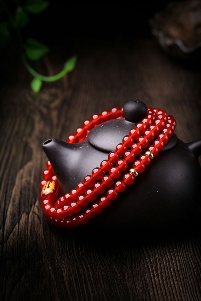 Red Agate Zodiac Guardian Bracelet - Image 4
