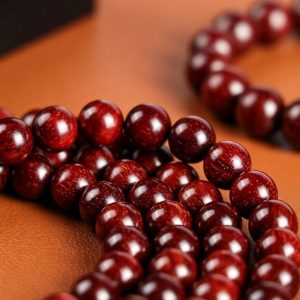 Quiet Mind Indian Red Sandalwood Bracelet for Mindful Living