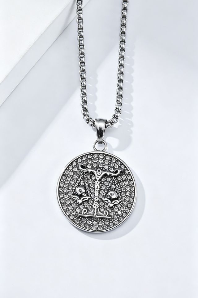 Statement Zodiac Necklace for Street Style & Party - Image 3