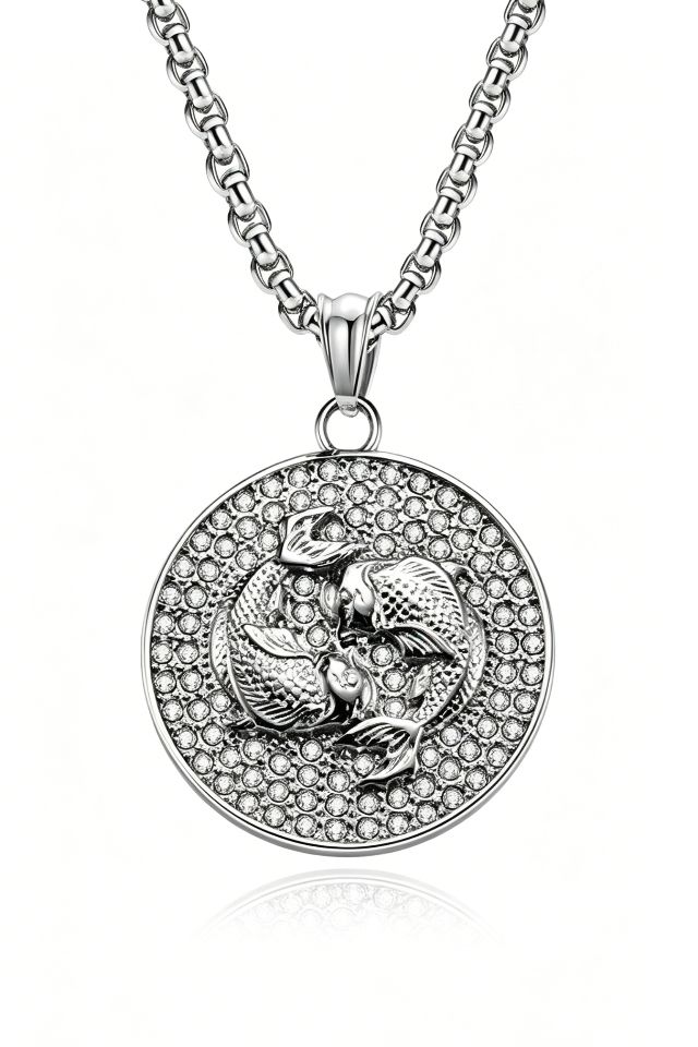 Statement Zodiac Necklace for Street Style & Party - Image 4