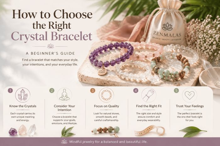 How to Choose the Right Crystal Bracelet: A Beginner’s Guide How To Choose The Right Crystal Bracelet