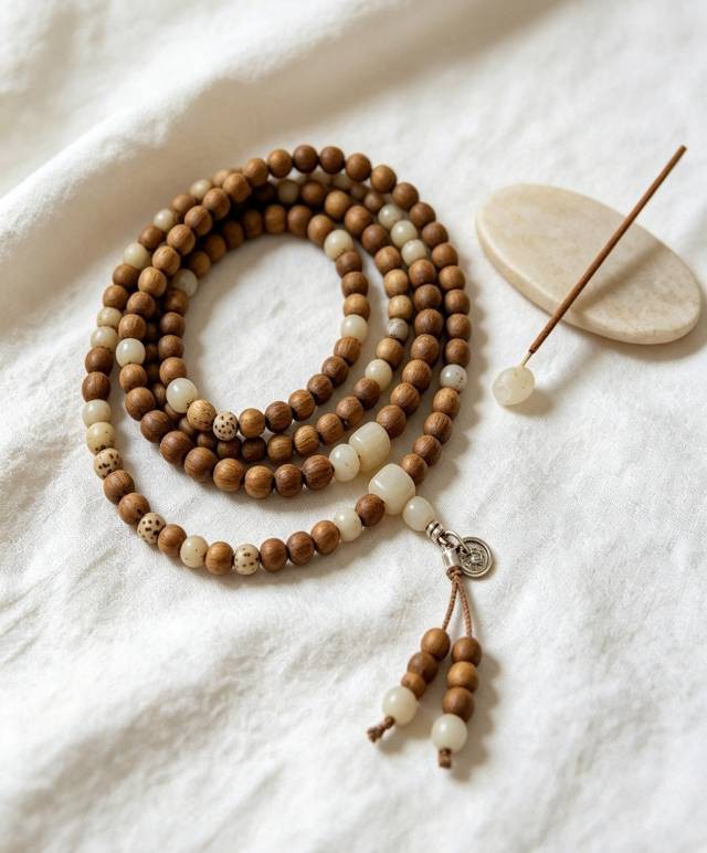 How to Choose the Right Mala Beads for Meditation 108 Beads Zen Mala Layering