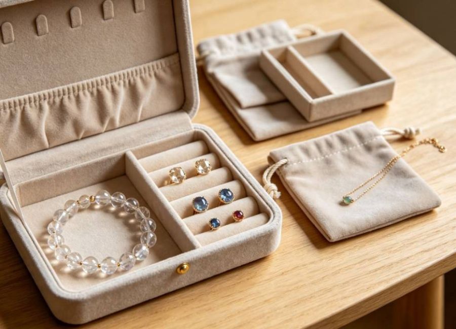 Crystal Jewelry Care: Cleaning and Storage Tips Crystal Jewelry Storage Solution