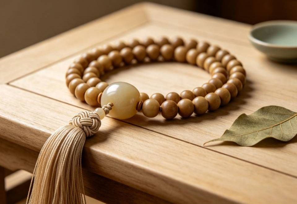 How to Choose the Right Mala Beads for Meditation Guru Bead And Tassel Detail