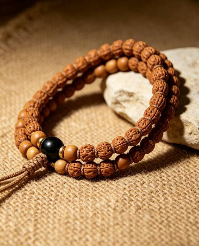 How to Choose the Right Mala Beads for Meditation Handcrafted Mala Knotting Detail