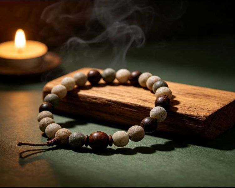 How to Use Mala Beads for Meditation Mala Beads Meditation Candle Setup
